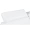 Homeroots 89" White Leather Sofa With Silver Legs 548986 - alternate 6