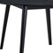 Homeroots 43" Black Wood Dining Table 630377 - alternate 2