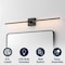 Jonathan Y McKenna 32" Modern Minimalist Dimmable Integrated LED Metal Wall Sconce, Black JYL7040C - alternate 6