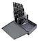 Drill America 15 Piece Tin Coated Jobber Length Drill Bit Set, 1/16" - 1/2" DWD15J-TN-SET - alternate 1