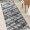 Jonathan Y Slant Modern Abstract Black/Gray 2 ft. x 8 ft. Runner Rug SOR201D-28 - alternate 1