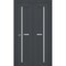 Sartodoors Sliding Closet Bi-fold Doors Solid Core Modern Interior VEREGIO7288BF-ANT-36 x 80 (2* 18x80) - alternate 1