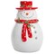Gibson Home Jolly Plenitude 7.5" Snowman Cookie Jar 113252.01 - alternate 1