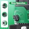 Wrightmaster 100 ft. Green Self-Leveling Cross-Line Laser Level with Color Box, Cost-Effective&High-Quality ZR-LL-2B - alternate 4