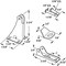 Prime-Line Storm and Screen Door Closer Jamb Bracket Repair Kit, Black K 55608 - alternate 3