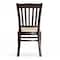 Flash Furniture HERCULES Vertical Slat Back Walnut Wood Restaurant Chair - Tan Vinyl Seat XU-DGW0008VRT-WAL-TNV-GG - alternate 5