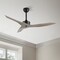 Jonathan Y Aldrin 50" Modern Minimalist Iron/Plastic Mobile-App/Remote-Controlled 6-Speed Razor Ceiling Fan, Gra JYL9715B - alternate 3