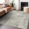 Homeroots 3' X 5' Beige And Gray Geometric Washable Indoor Outdoor Area Rug 618583 - alternate 3