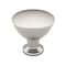 Richelieu 1 11/32 in (34 mm) Brushed Nickel Contemporary Cabinet Knob BP872034195 - alternate 1