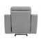 Homeroots 41" Grey Fascinating Leather Reclining Chair. 329544 - alternate 3