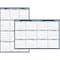 House Of Doolittle Academic Laminated Wall Calendar, 12 Month View, Jul-Jun, 18 in x 24 in, Reversible Horiz/Vert 3965 - alternate 1