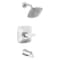 Delta Modern Monitor 14 Series Tub & Shower Trim T144339-PP - alternate 3