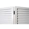 Homeroots 67" White Solid Wood Folding Three Panel Screen Room Divider 415077 - alternate 2