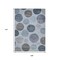 Homeroots 9' X 12' Blue And Gray Geometric Washable Indoor Outdoor Area Rug 630565 - alternate 5