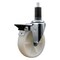 Service Caster 5'' Nylon Swivel 1-1/4'' Expanding Stem Caster with Brake SCC-EX20S514-NYS-PLB-114 - alternate 1