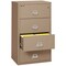 Fireking 4 Drawer, 1 Hr Fire & Impact Rated, 31" Wide Lateral Taupe 4-3122-CTA - alternate 2