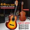 Pyle Beginner Acoustic Guitar Kit, 4/4 Full Size All Wood Instrument with Full Accessory Kit, Picks PGACLS90BB - alternate 2