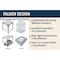 Falken Design Clear Ribbed Polycarbonate Panel 38in x 96in x 1/16in - Strong & Lightweight for Roofing Rib-PC-RP--Clear-1/16-3896 - alternate 5