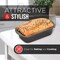 Bakken- Swiss Gray Marble Nonstick Loaf Pans Set of 4, 7in to 11in, Oven Safe to 450 DegF, Dishwasher Safe BK4LOAGRY4 - alternate 5