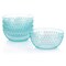 Gibson Home Plastic Bowl Set with Serving Bowl in Light Blue 129393.05 - alternate 5
