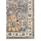 Homeroots 5' X 7' Blue and Orange Floral Stain Resistant Indoor Outdoor Area Rug 531509 - alternate 4