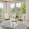 Whitewood Industries Rectangular Extension Dining Table W/ 4 Chairs, 36 in W, 30.1 in L, 48 in H, Parawood, 5 K79-36RXT-23B-C10-4 - alternate 2