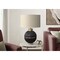 Monarch Specialties Lighting, 26"h, Table Lamp, Black / Gold Resin, Beige Shade, Contemporary, Modern I 9926 - alternate 2