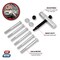 Performance Tool 1000 pc. Cable Tie Assortment, 4-12in, UV-Stable, Assorted Colors W2925 - alternate 2