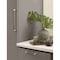 Amerock Mulino 5-1/16 in 128 mm Center-to-Center Black Brushed Nickel/Polished Chrome Cabinet Pull BP36724BBN26 - alternate 3