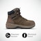 New Balance Men's Composite Toe Athletic High-Top Shoe, Chocolate, 10 1/2, EEEE, MIDCLBRBR MIDCLBRBR-10.5-4E - alternate 5