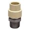 Apollo Chlorinated Poly Vinyl Chloride (CPVC) Fittings & Connectors, 1/2 in Pipe Size, Adapter CPVCMA12 - alternate 6