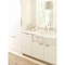 Amerock Aloft 4-3/16 in 106 mm Center-to-Center Satin Nickel Cabinet Edge Pull BP36743G10 - alternate 2