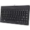 Adesso EasyTouch AKB-110B Mini Keyboard - PS/2, USB - 87 Keys - Black AKB-110B - alternate 1