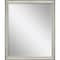 Homeroots 32" Silver Framed Accent Mirror 632806 - alternate 4