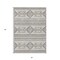 Homeroots 3' X 5' Beige And Brown Southwestern Washable Indoor Outdoor Area Rug 593642 - alternate 2