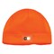 Ergodyne Orange Winter Skull Cap with LED Rechargeable Light 6801 - alternate 4