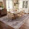 World Rug Gallery Charcoal Flatweave Rug - Traditional Pattern, Washable and Easy to Maintain 7 ft 7 in x 9 ft 6 in WR172CHARCOAL8X10 - alternate 4