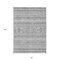 Homeroots 5' X 8' Silver Gray And Ivory Southwestern Washable Indoor Outdoor Area Rug 582855 - alternate 3