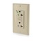 Leviton 20 Amp SmartlockPro GFCI Receptacle/Outlet, Hospital Grade, Tamper-Resistant - Ivory GFTR2-HGI - alternate 1