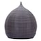 Homeroots Teardrop Shaped Brown and Beige Daybed 392017 - alternate 3