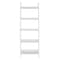 International Concepts Lean To Shelf Unit with 5 Shelves, Linen White SH69-2660 - alternate 4