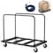 Vevor Drywall Cart Dolly 1800 lbs Capacity Steel Panel Trolley Dual Side Rails DT01 - alternate 1