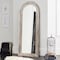 Homeroots 64" White Arch Wood Framed Standing Mirror 565026 - alternate 6