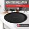 Bakken- Swiss Gray Marble Nonstick Pizza Pan Set of 3, Carbon Steel, Oven Safe, Dishwasher Safe, Easy Cleanup BKPIZA3GRYMR - alternate 2