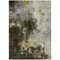 Homeroots 9' X 12' Brown Light Gray And Black Abstract Washable Indoor Outdoor Area Rug 603045 - alternate 5
