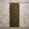 Sartodoors Modern Barn Door 30 x 84 inches, Ego 5005 Marble Oak, 6.6FT Silver Rail Track Heavy Hardware Set ,  EGO5005BD-S-DMR-3084 - alternate 2
