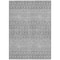 Homeroots 8' X 10' Silver Gray And Ivory Tribal Washable Indoor Outdoor Area Rug 582647 - alternate 6