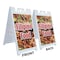 Signmission Filipino Food, A-Frame & 2 Decals Installed, Heavy-Duty Plastic Frame SBHD-D-2436-Filipino Food - alternate 3