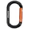 Notch Equipment Carabiner, Standard, 2.3 in. Length, Aluminum, Black/Orange 99380 - alternate 3