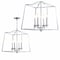 Jonathan Y Gloria 19" 4-light Metal LED Pendant, Chrome JYL7411A - alternate 4